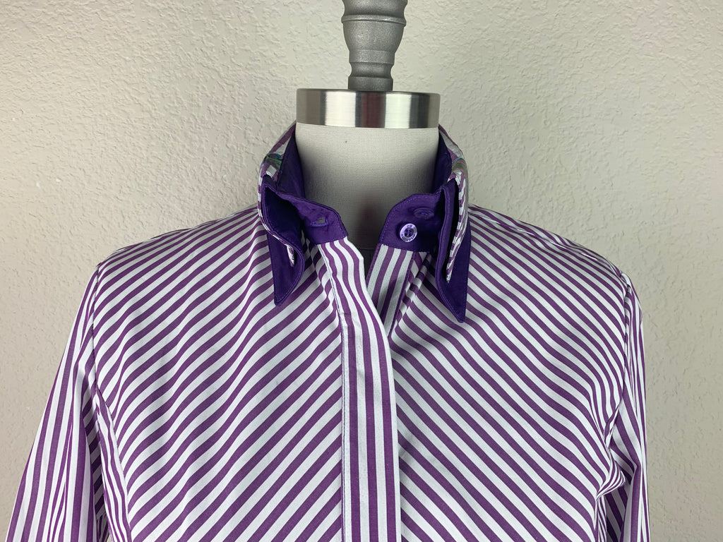CR RanchWear Apparel & Accessories CR Statement Purple Pinstripe