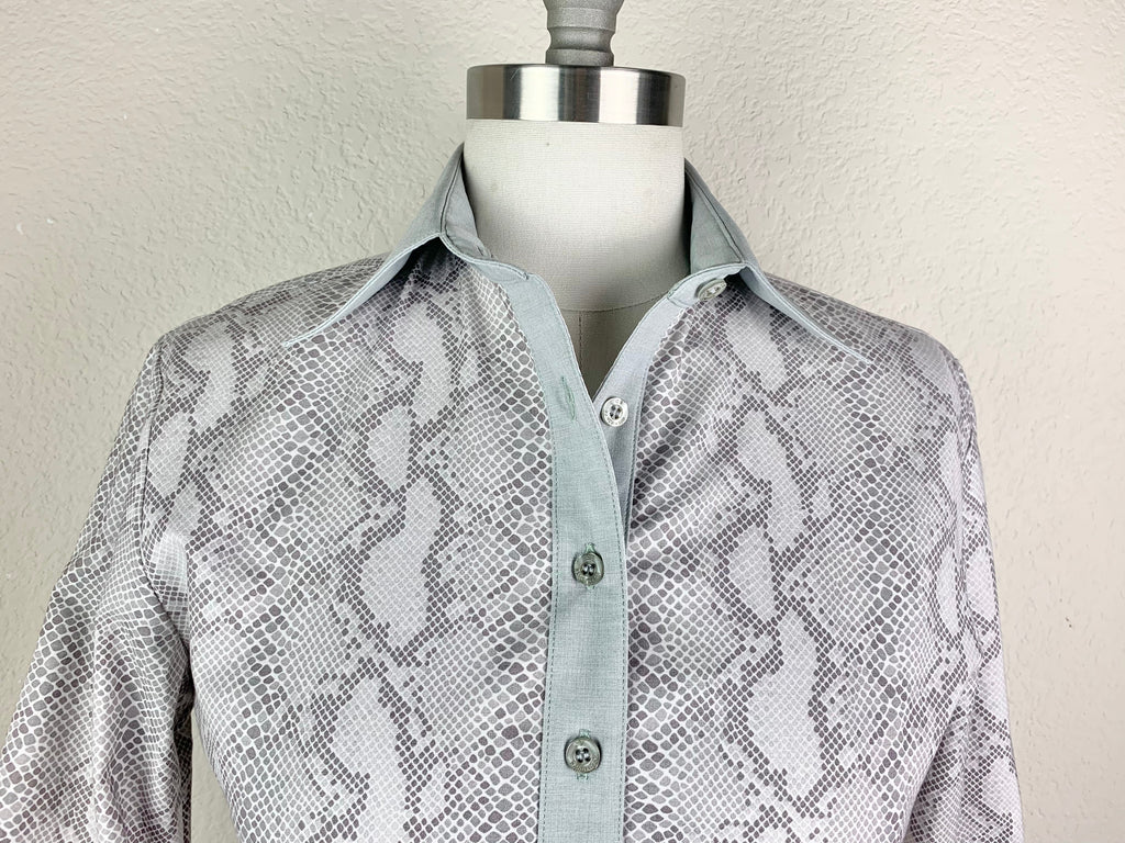 CR RanchWear Apparel & Accessories CR Tradition Gray Snakeskin with Light Gray