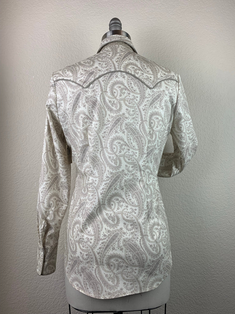 CR RanchWear CR Western Pro Ivory Stone Paisley