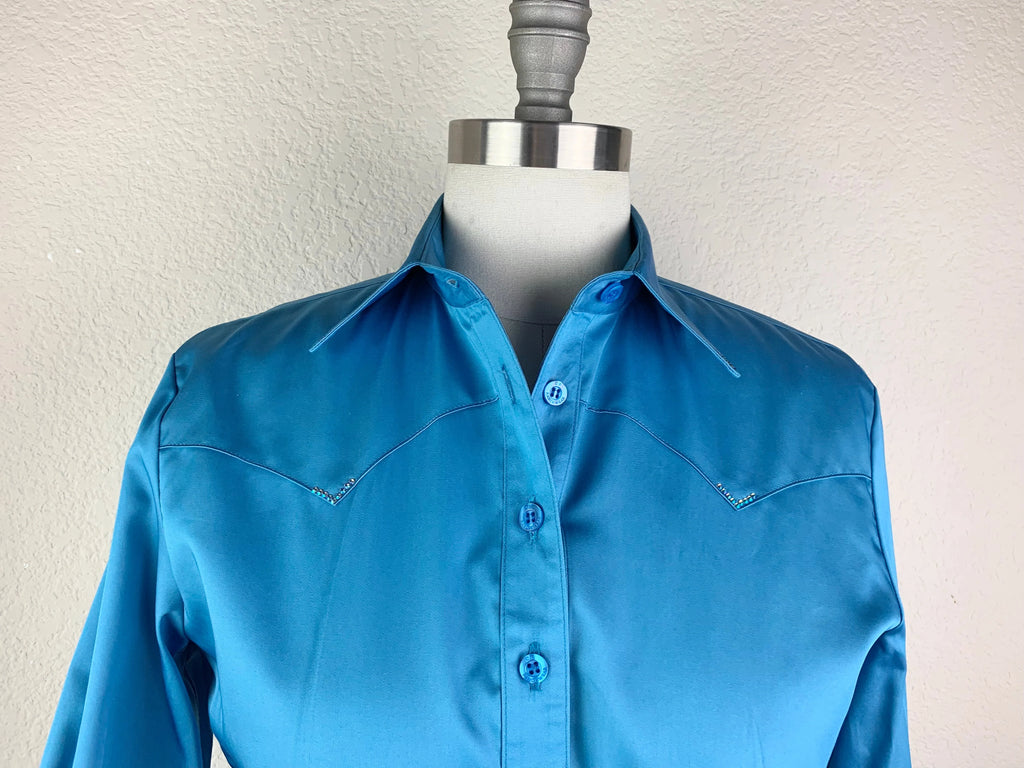 CR RanchWear Physical CR Classic Coastal Blue Cotton Sateen