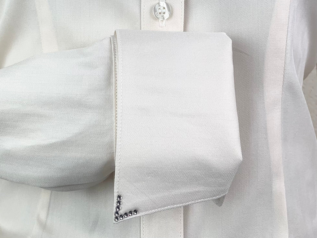 CR RanchWear Physical CR Classic Cream Herringbone Italian Cotton