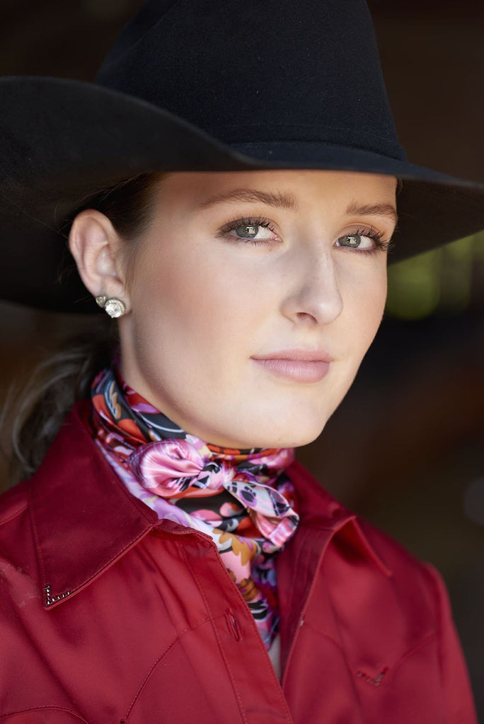 CR RanchWear Physical CR Classic Dark Red Cotton Sateen