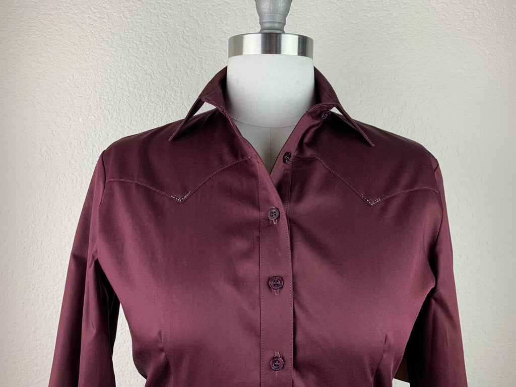 CR RanchWear Physical CR Classic Dark Wine Cotton Sateen