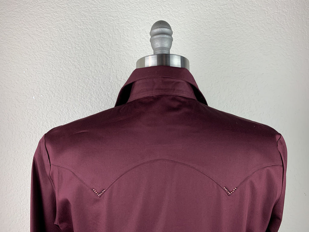 CR RanchWear Physical CR Classic Dark Wine Cotton Sateen