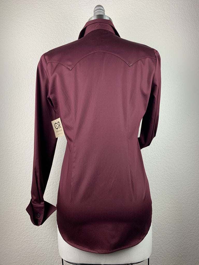 CR RanchWear Physical CR Classic Dark Wine Cotton Sateen