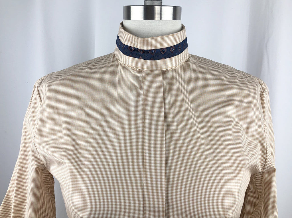 CR RanchWear Physical CR English Honey Fine Check Italian Cotton