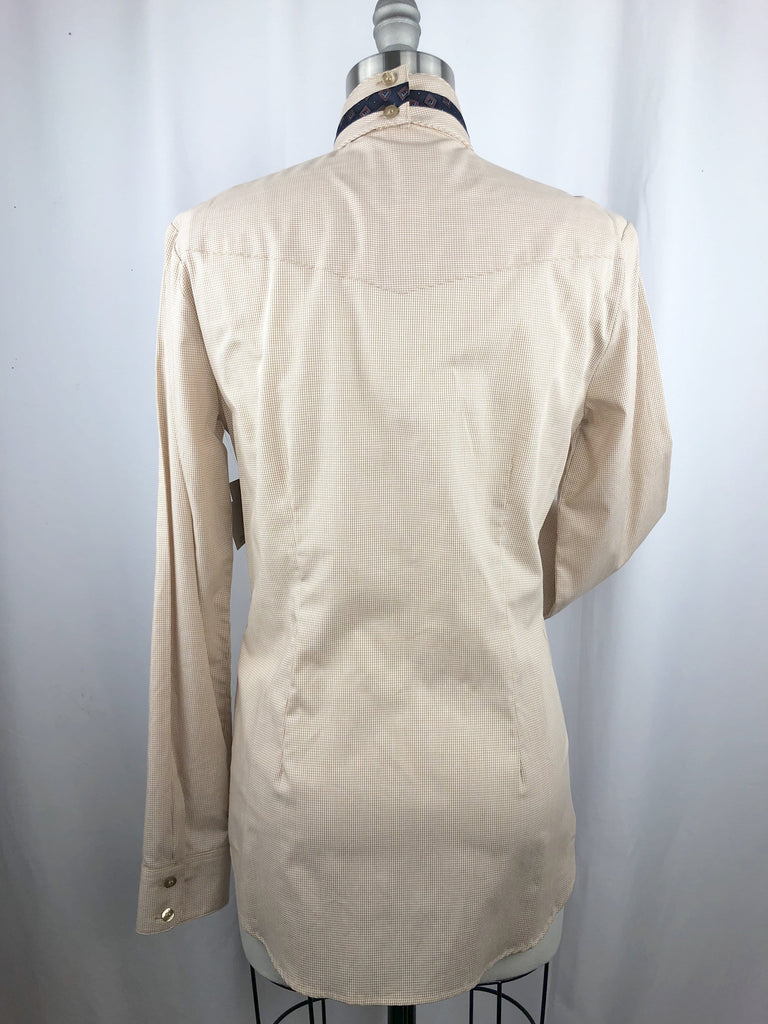 CR RanchWear Physical CR English Honey Fine Check Italian Cotton