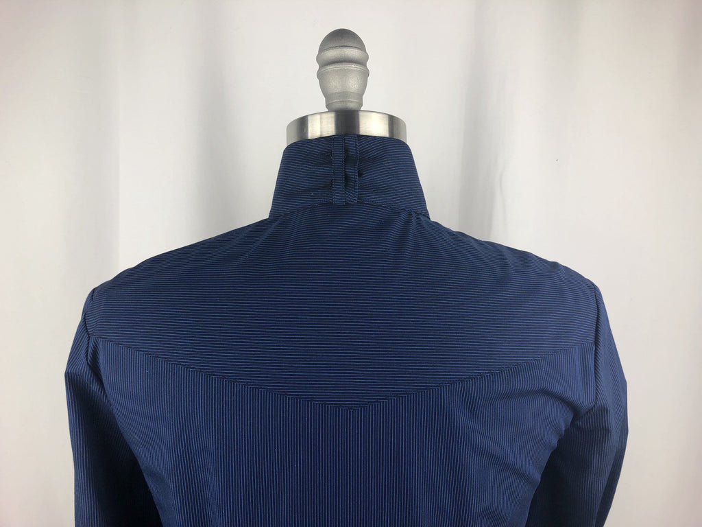 CR RanchWear Physical CR English Navy Pinstripe Italian Cotton