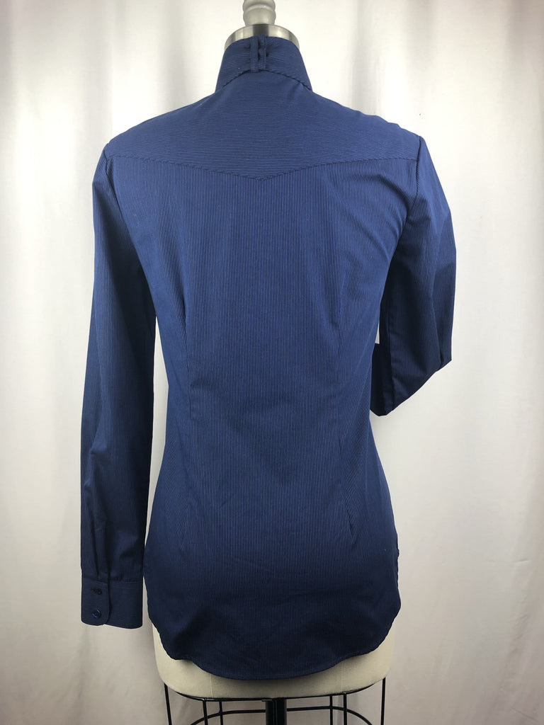 CR RanchWear Physical CR English Navy Pinstripe Italian Cotton