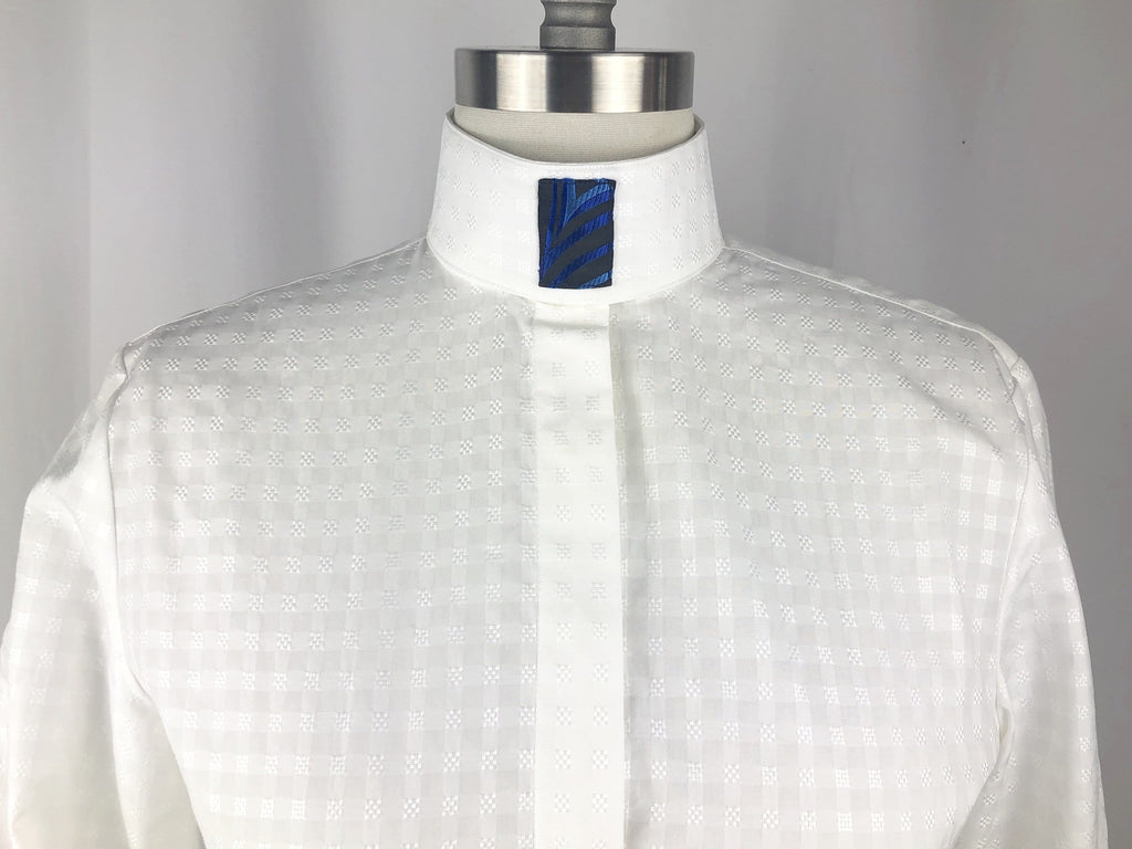 CR RanchWear Physical CR English White Basketweave Italian Cotton