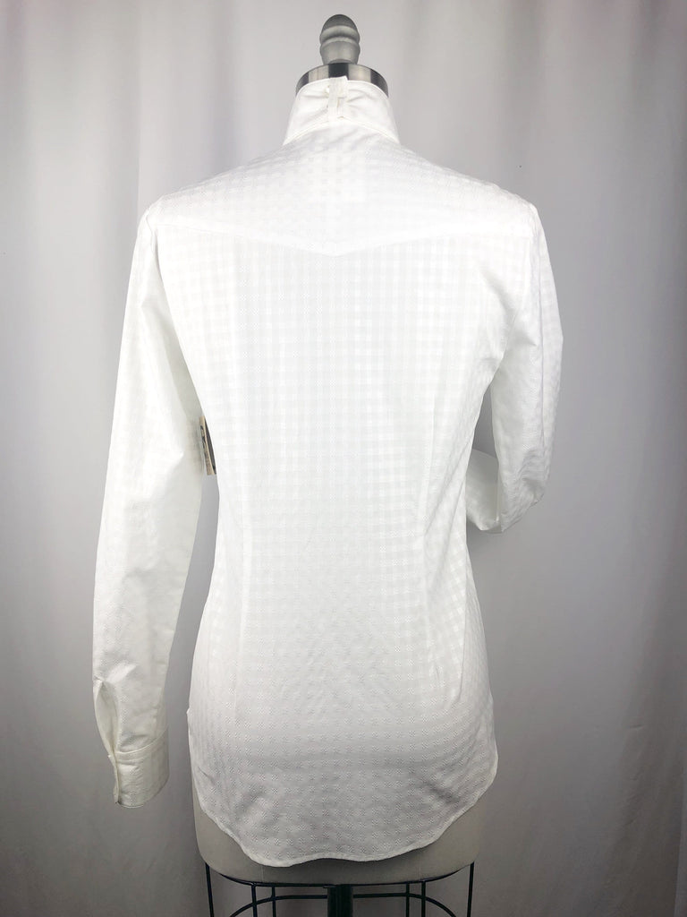 CR RanchWear Physical CR English White Basketweave Italian Cotton