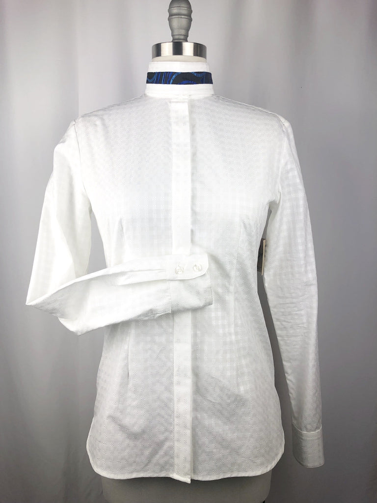 CR RanchWear Physical CR English White Basketweave Italian Cotton