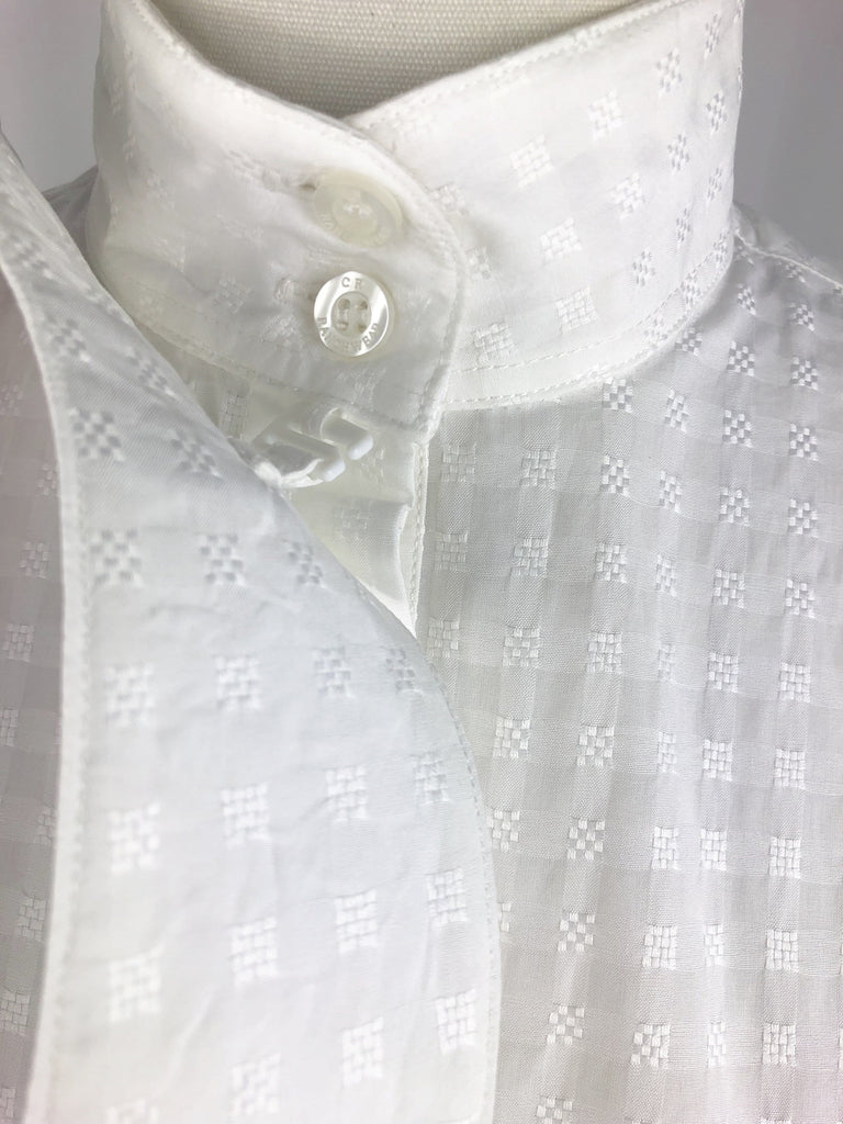 CR RanchWear Physical CR English White Basketweave Italian Cotton