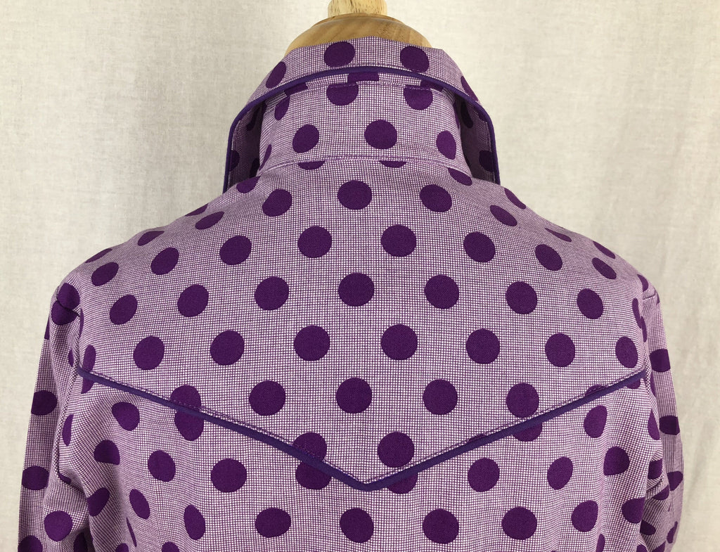 CR RanchWear Physical CR Girls Purple Polka Dot