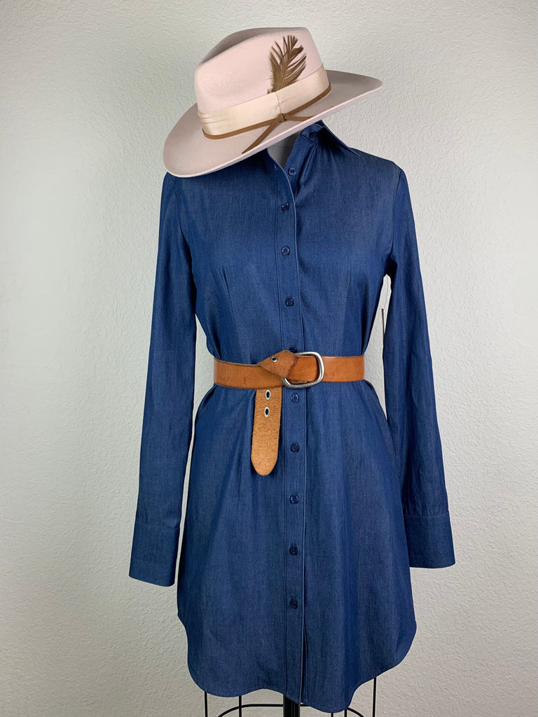 CR RanchWear Physical CR Signature Western Dark Denim Dress