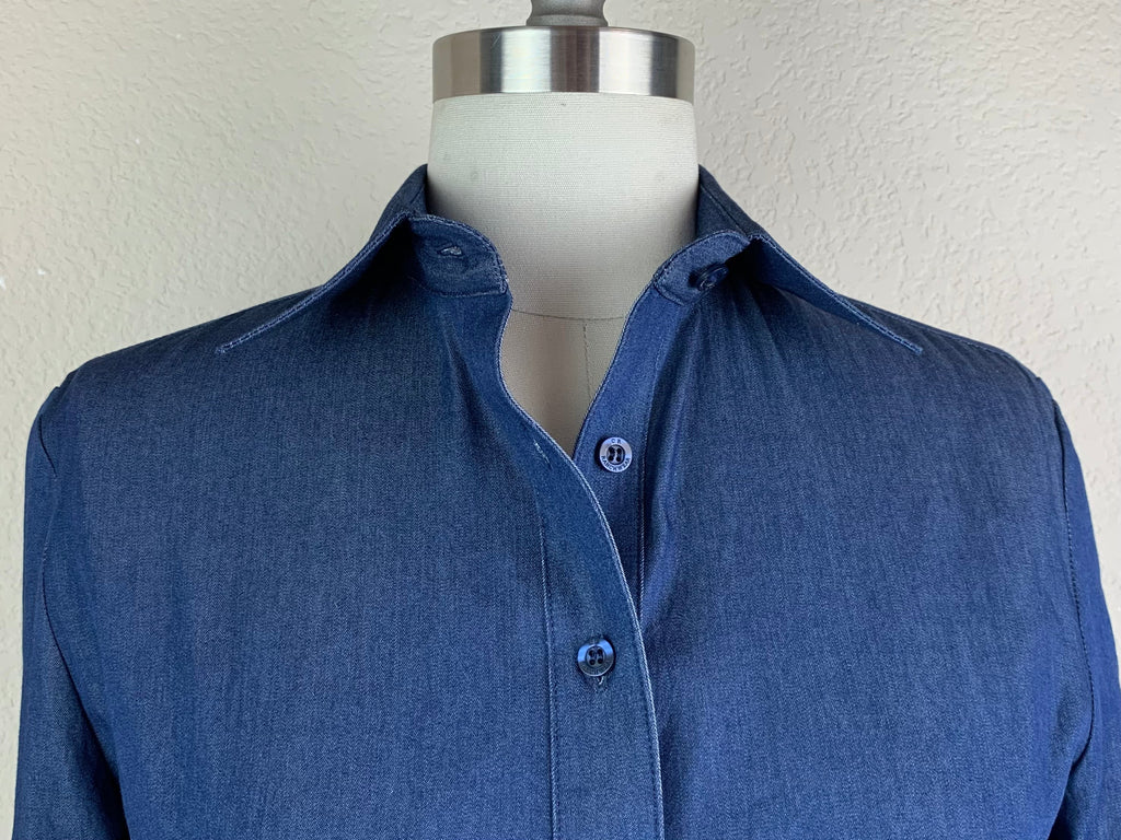 CR RanchWear Physical CR Signature Western Dark Denim Dress