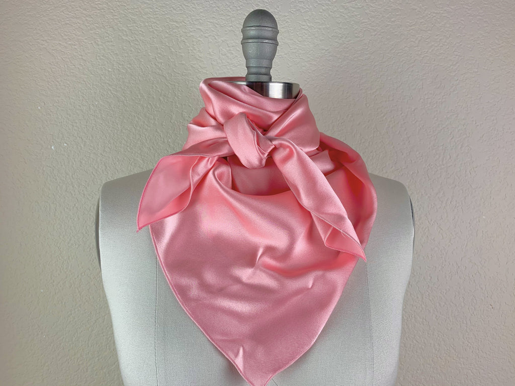 CR RanchWear Physical CR Soft Pink Silk Scarf