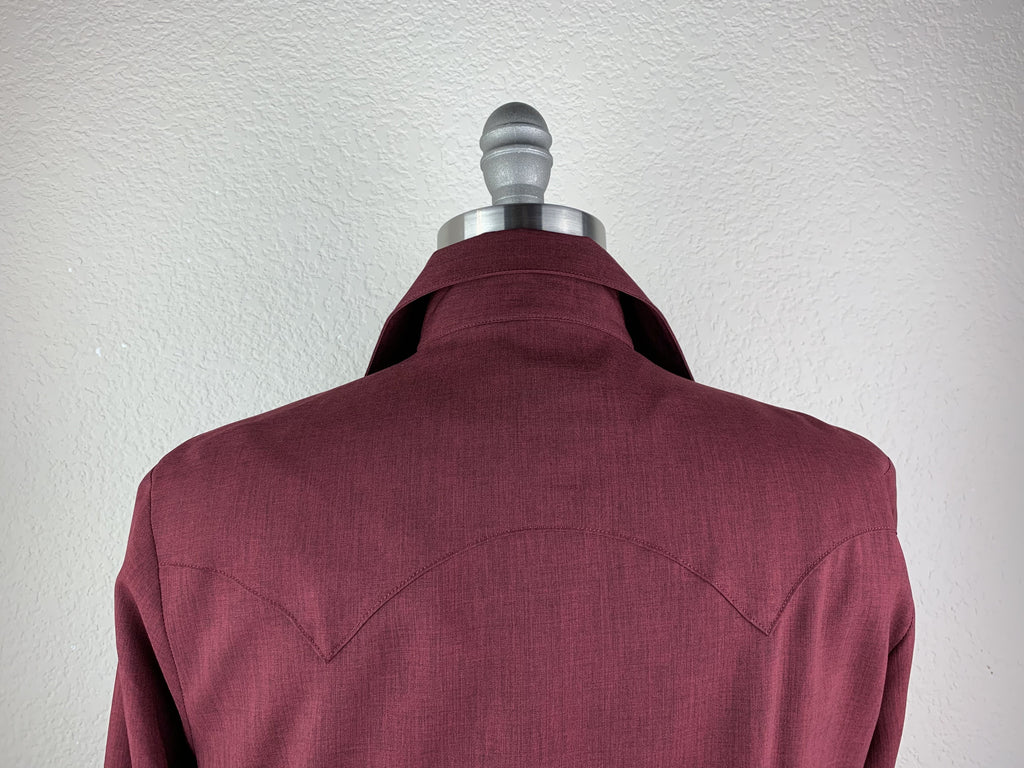 CR RanchWear Physical CR SunSmart Burgundy Western Pro