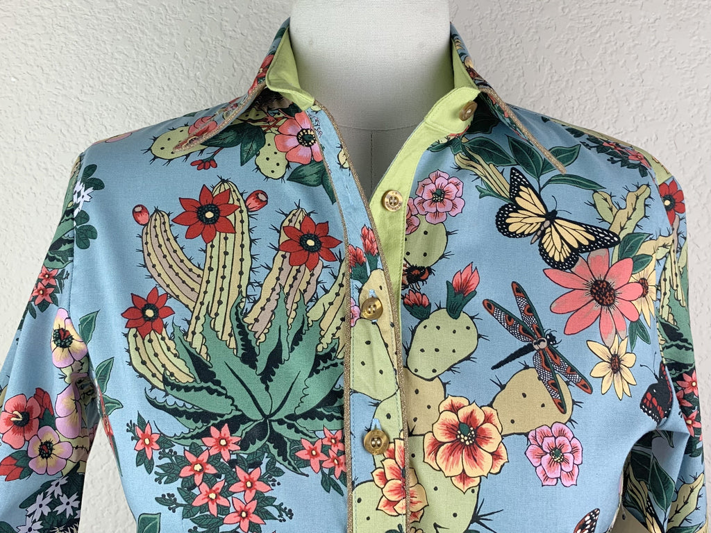 CR RanchWear Physical CR Tradition Hacienda Cactus Dusty Blue