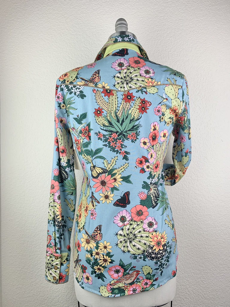 CR RanchWear Physical CR Tradition Hacienda Cactus Dusty Blue