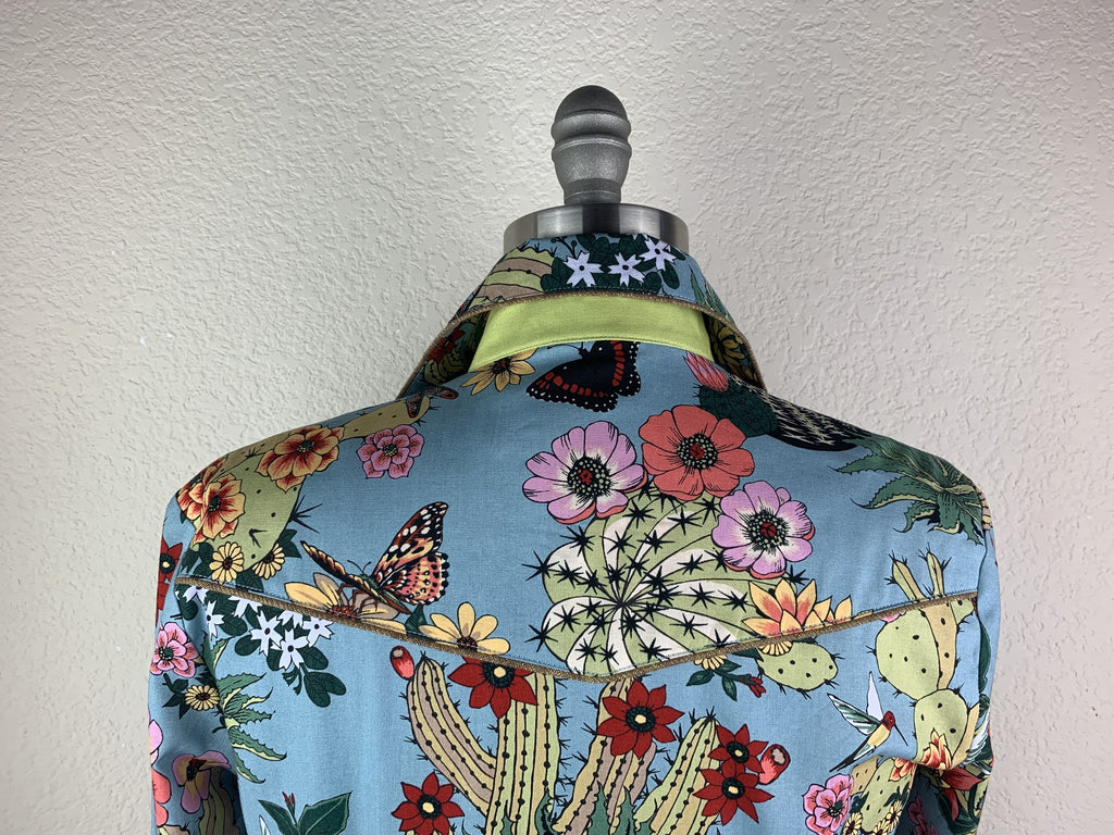 CR RanchWear Physical CR Tradition Hacienda Cactus Dusty Blue