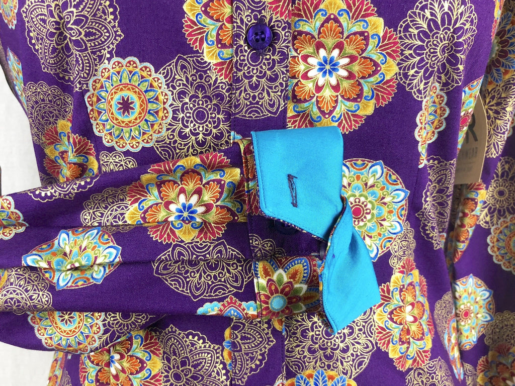 CR RanchWear Physical CR Tradition Purple Metallic Medallion