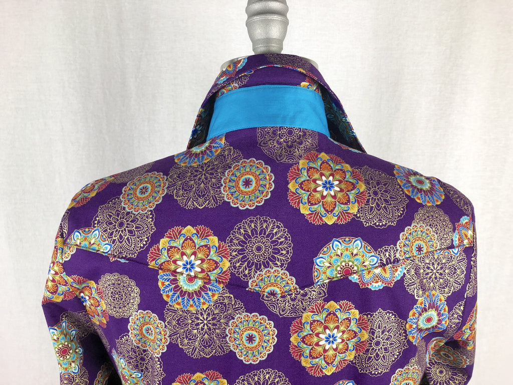 CR RanchWear Physical CR Tradition Purple Metallic Medallion