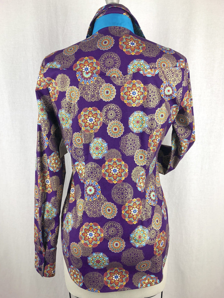 CR RanchWear Physical CR Tradition Purple Metallic Medallion