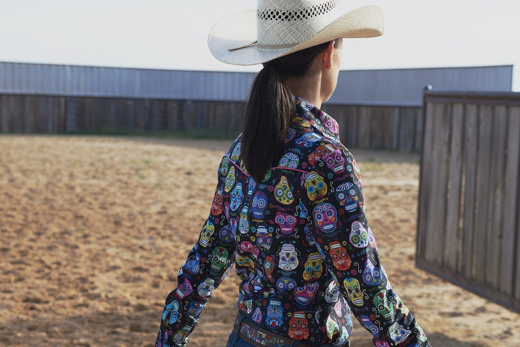 CR RanchWear Physical CR Tradition Sugar Skull Fiesta