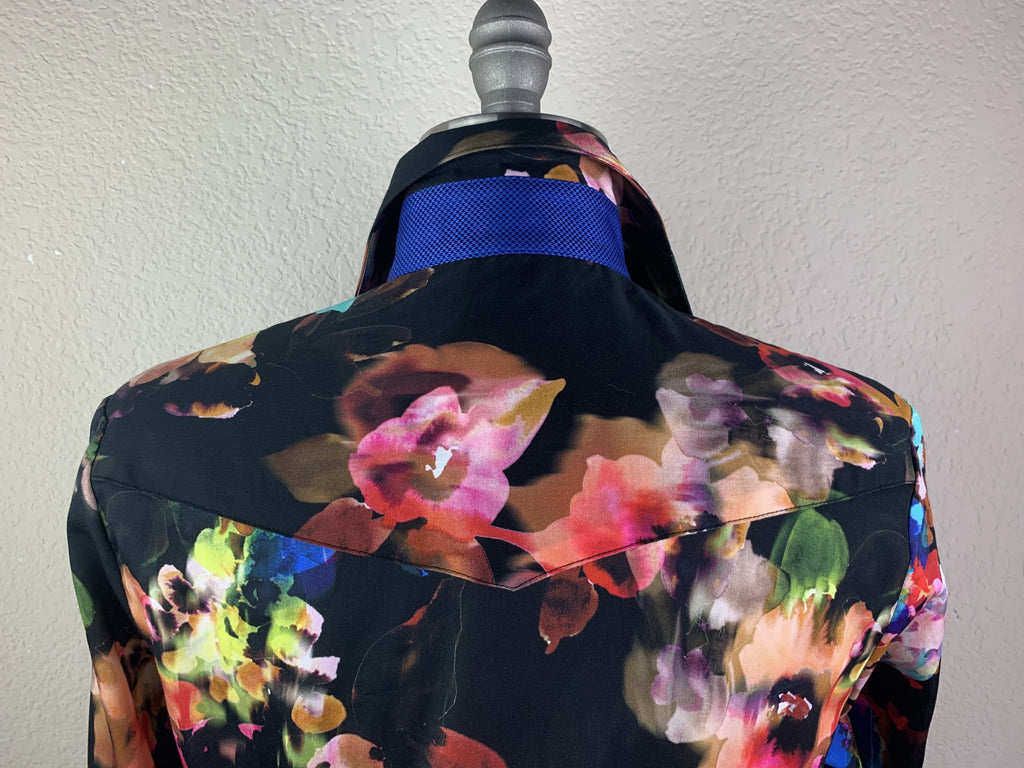 CR RanchWear Physical CR Tradition Watercolor Floral Western Shirt