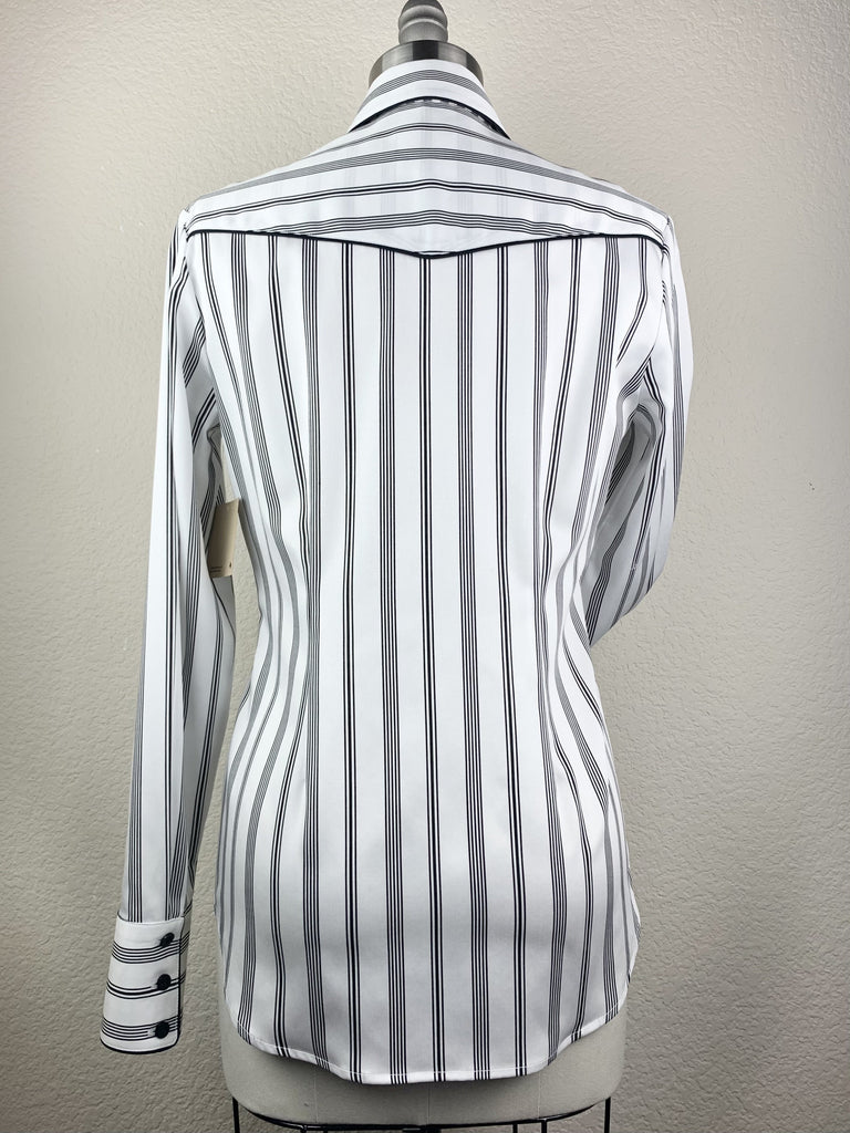 CR RanchWear Physical CR Tradition White and Black Stripes with Gingham