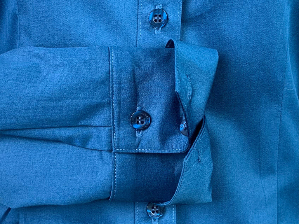 CR RanchWear Physical CR Western Pro Aegean Blue Cotton Sateen