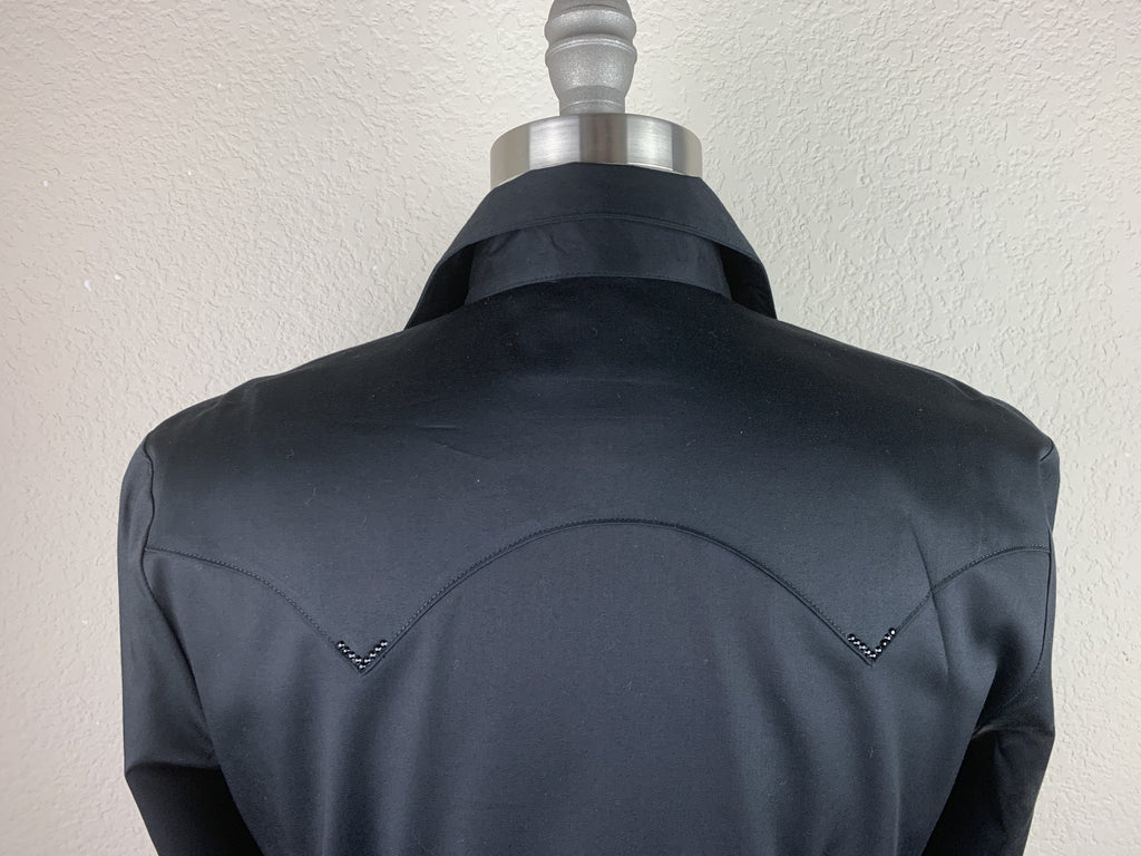 CR RanchWear Physical CR Western Pro Black Cotton Sateen