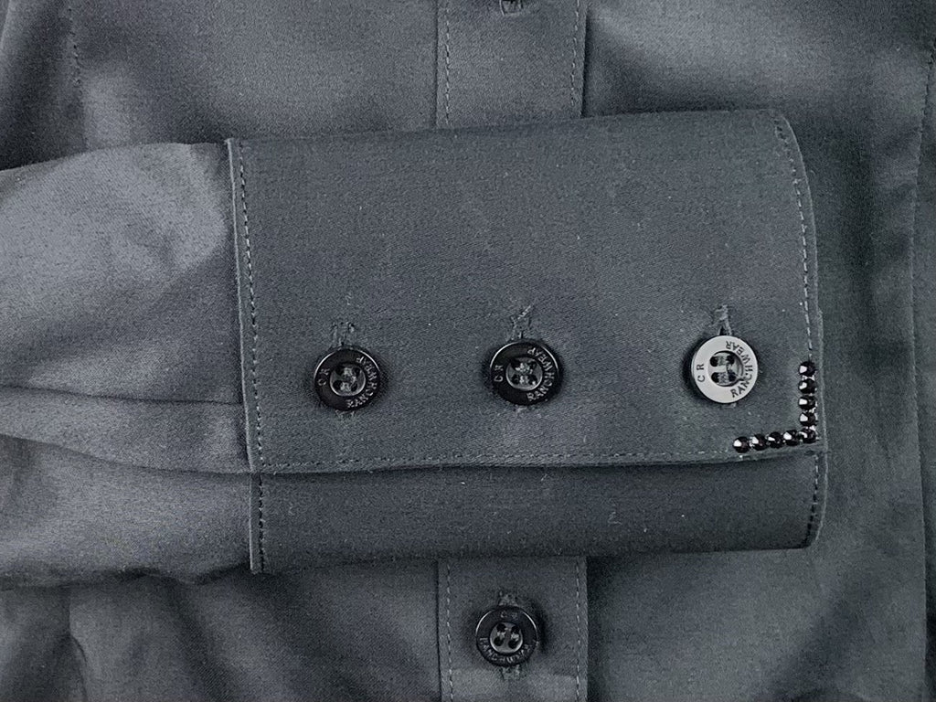 CR RanchWear Physical CR Western Pro Black Stretch Cotton Sateen