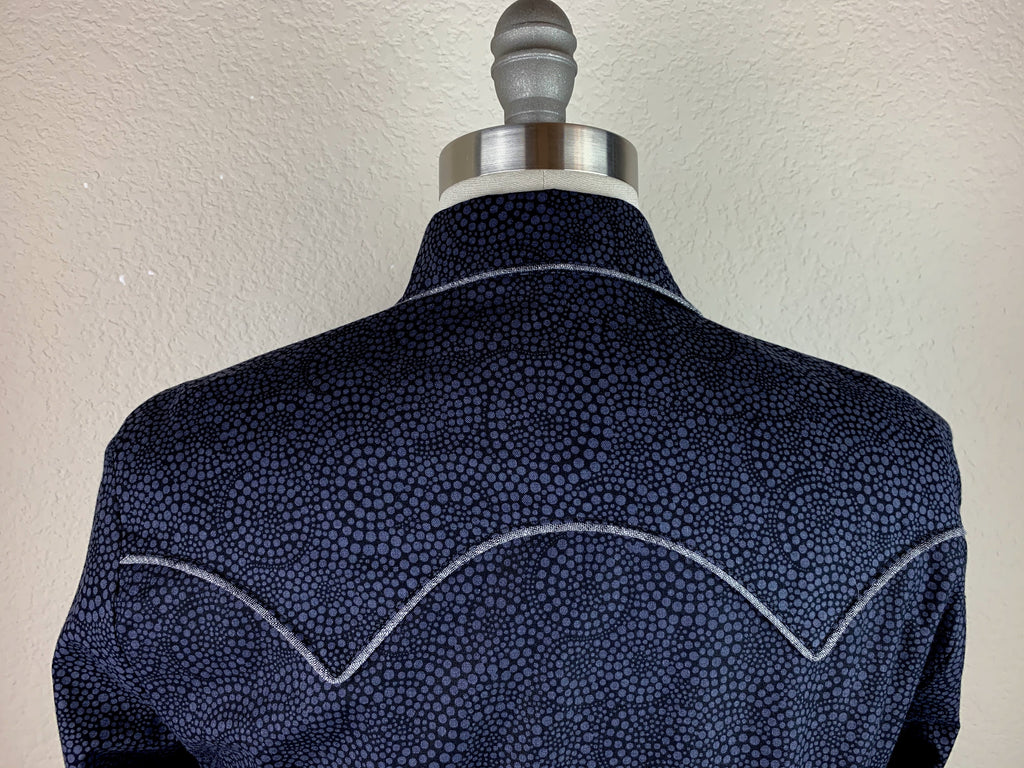 CR RanchWear Physical CR Western Pro Dotted Black with Sparkling Chrome