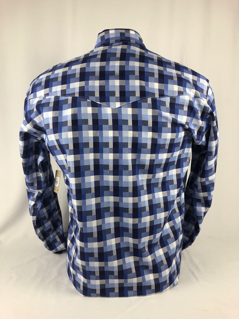 CR RanchWear Physical CR Western Pro Field of Blues Italian Cotton
