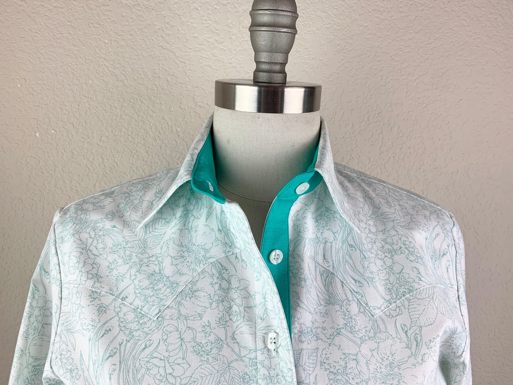 CR RanchWear Physical CR Western Pro Nature Notebook Green on White