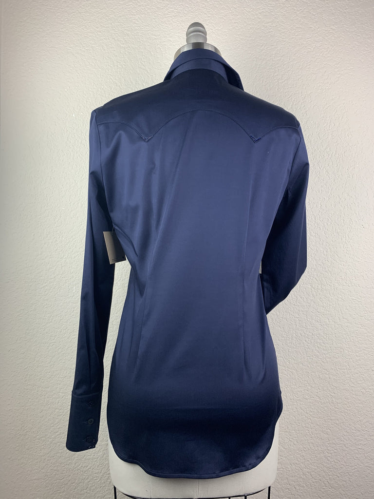 CR RanchWear Physical CR Western Pro Navy Stretch Cotton Sateen