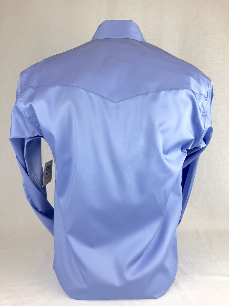 CR RanchWear Physical CR Western Pro Periwinkle Cotton Sateen