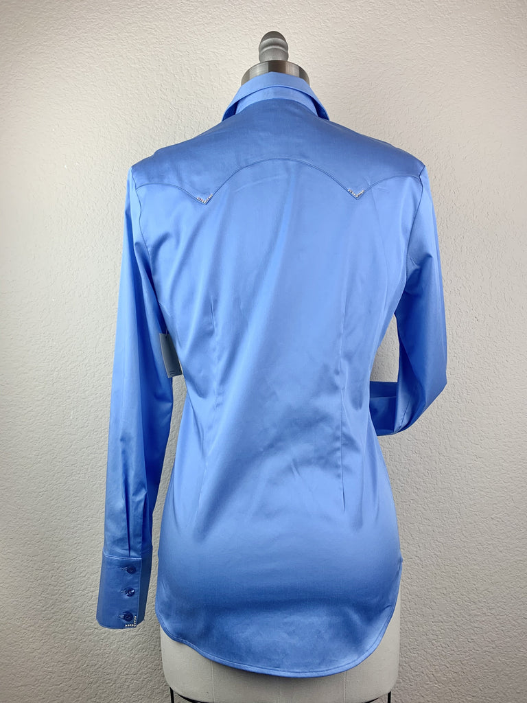 CR RanchWear Physical CR Western Pro Periwinkle Stretch Cotton Sateen