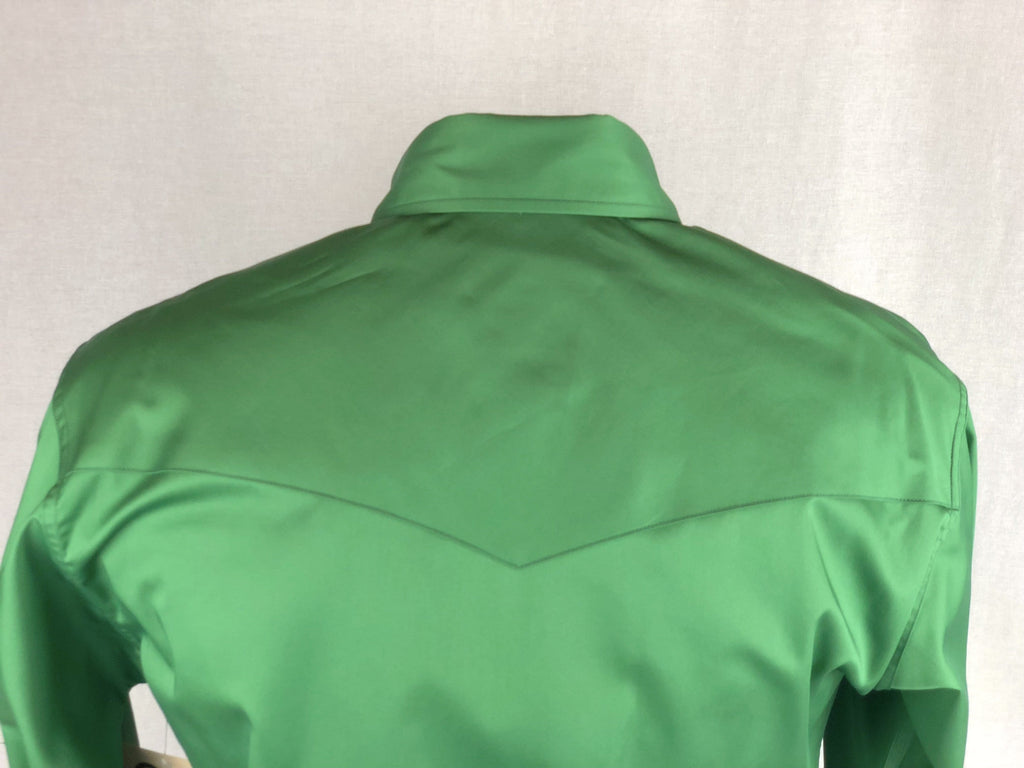 CR RanchWear Physical CR Western Pro Shamrock Green Cotton Sateen