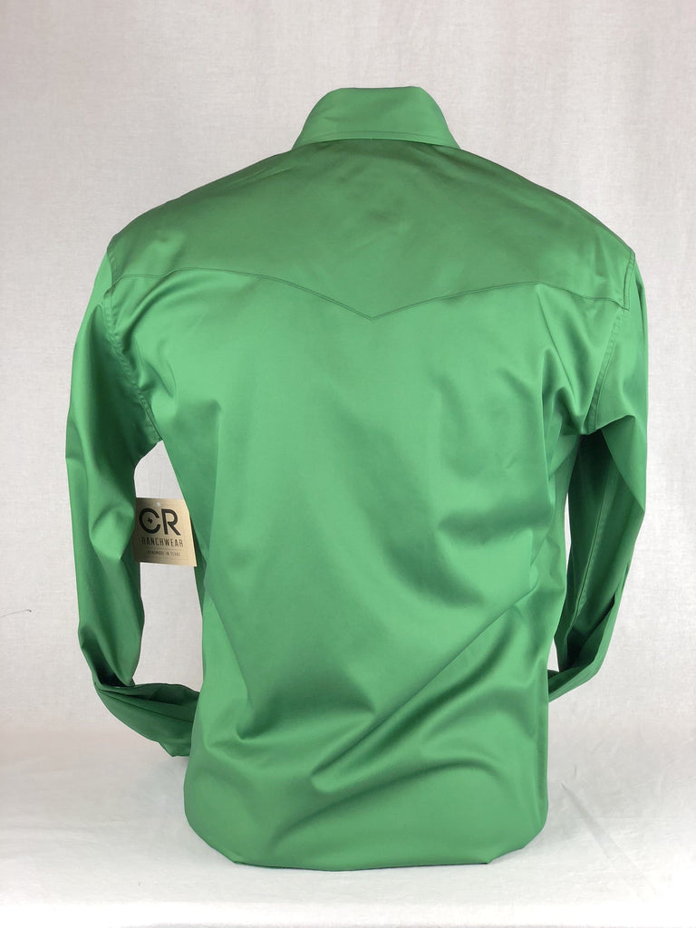 CR RanchWear Physical CR Western Pro Shamrock Green Cotton Sateen