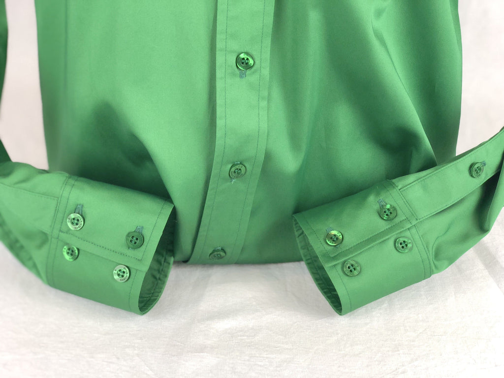 CR RanchWear Physical CR Western Pro Shamrock Green Cotton Sateen