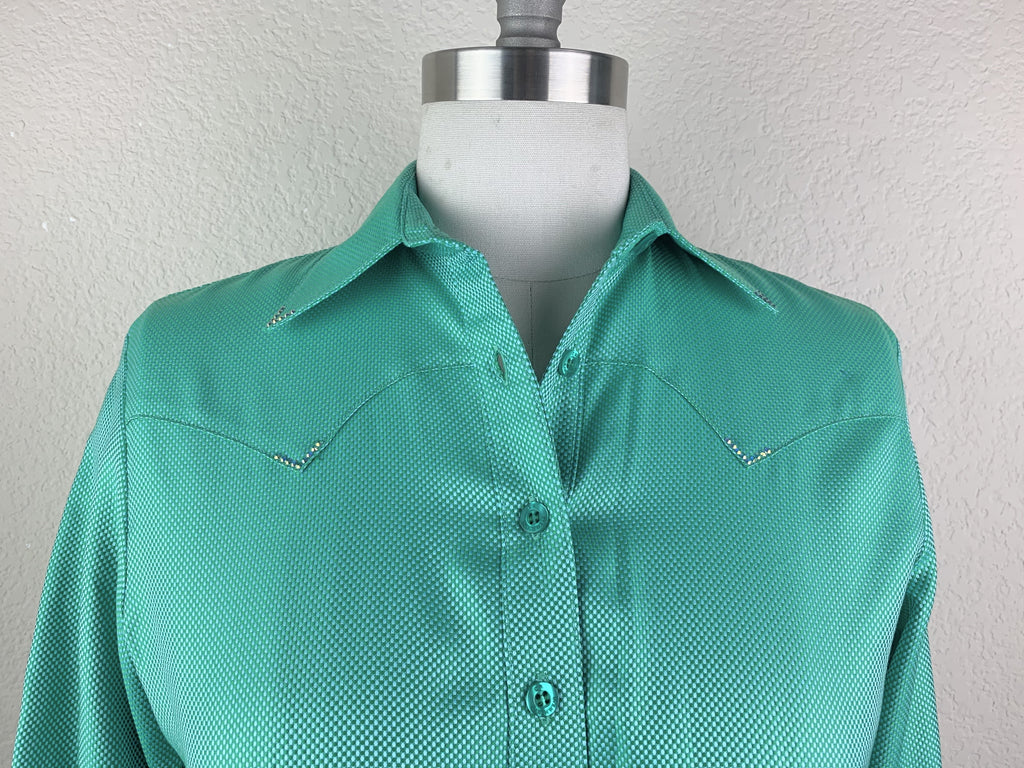 CR RanchWear Physical CR Western Pro Tropical Green Italian Cotton