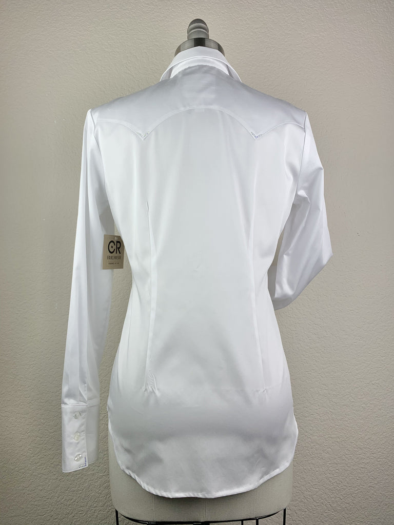 CR RanchWear Physical CR Western Pro White Cotton Sateen