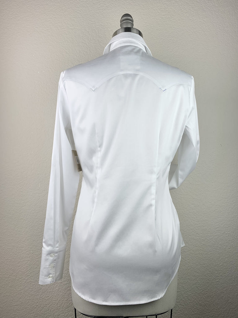 CR RanchWear Physical CR Western Pro White Stretch Cotton Sateen