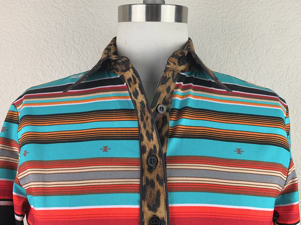 CR RanchWear Physical CR Western Pro Wild About Leopard Serape