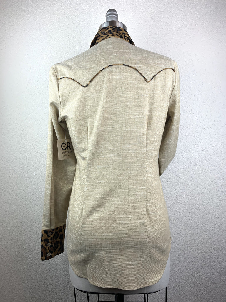 CR RanchWear Physical CR Western Pro Wild About Leopard Sparkling Champagne