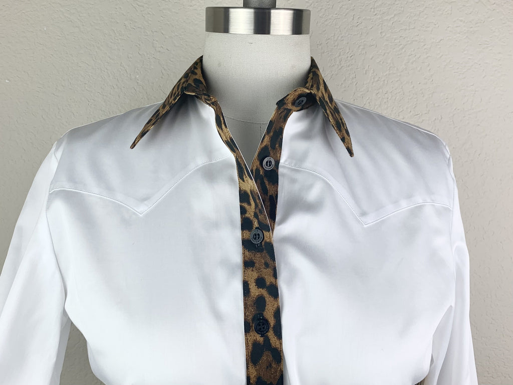 CR RanchWear Physical CR Western Pro Wild About Leopard White