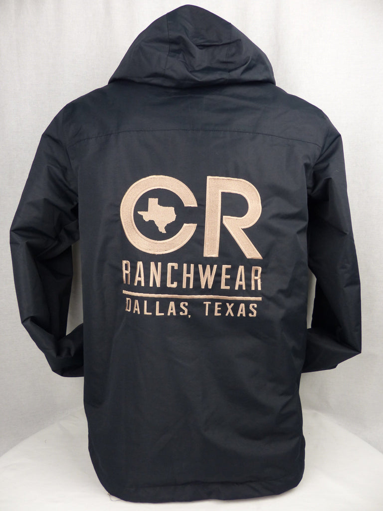CR RanchWear Physical Men's CR All-Weather Black Jacket- Tan